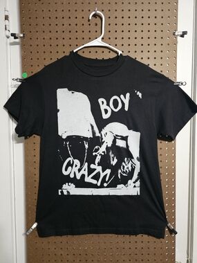 Black 'Boy Crazy' Graphic Tee - Women's Short Sleeve